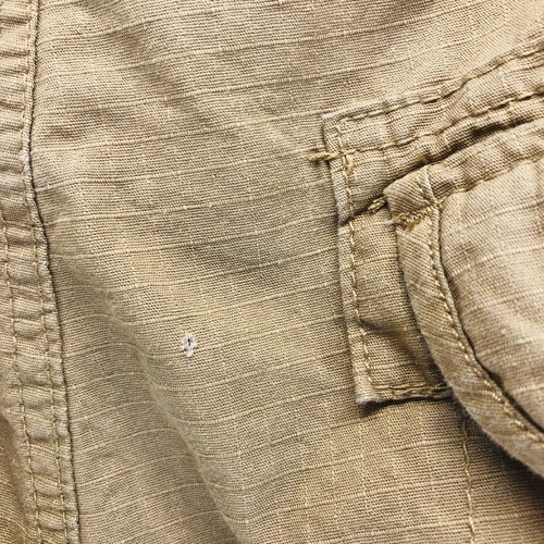 Ecko Unlimited Men's Cargo Shorts Size 42 Khaki Tan Brown Y2K - Picture 4 of 7