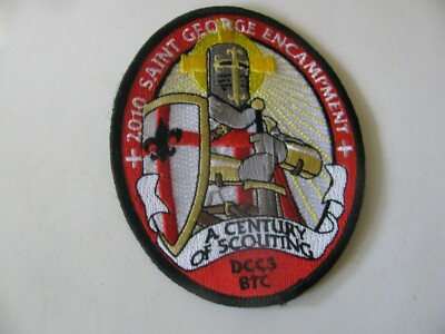 BSA Boy Scout Saint George Encampment Patch NOS New Free Shipping | eBay