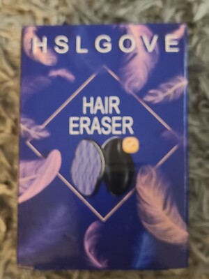 HSLGOVE Crystal Hair Eraser Painless Removal Exfoliates Skin Arms Legs Back 