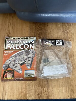 DEAGOSTINI STAR WARS BUILD THE MILLENNIUM FALCON TEILE UND MAGAZIN AUSGABE 25