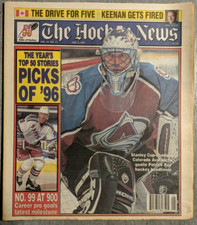1997 Patrick Roy AVS TOP 50 Stories GRETZKY Keenan BRETT HULL HOCKEY NEWS