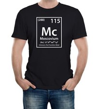 Listing image for Moscovium Element Unknown Area 51 Men's T-Shirt Bob Lazar UFO Science Conspiracy