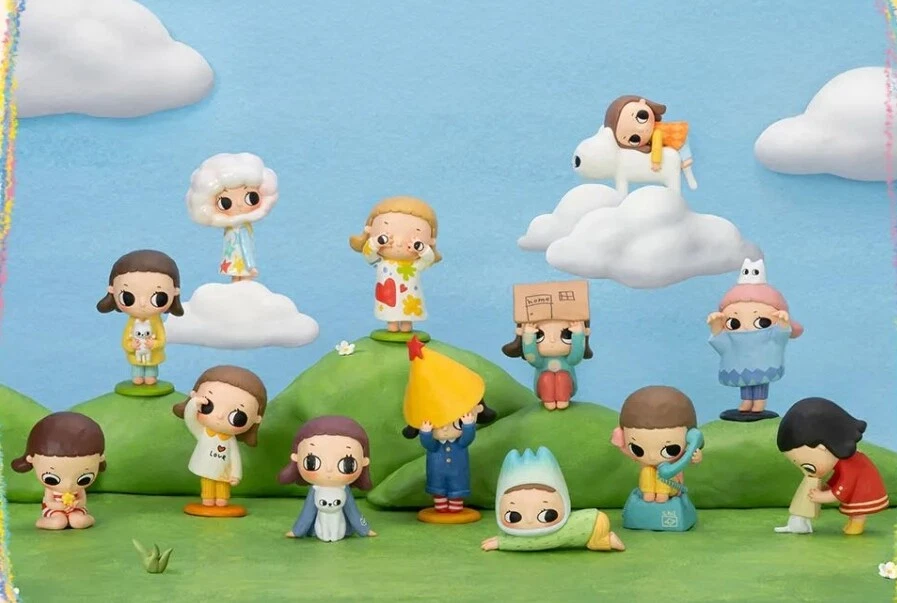 POPMART Nyota's Fluffy Life シリーズ NYOTA'S FLUFFY LIFE SERIES BLIND BOX CONFIRMED FIGURE BIRTHDAY