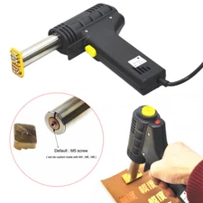 Electric Handheld Leather Stamper Stamp Machine Wood Cake Logo Heat Embosser