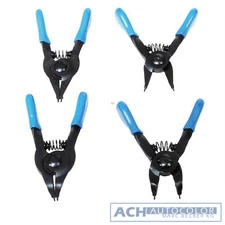 Snap ring pliers set for small retaining rings, 4 pieces - BGS 444