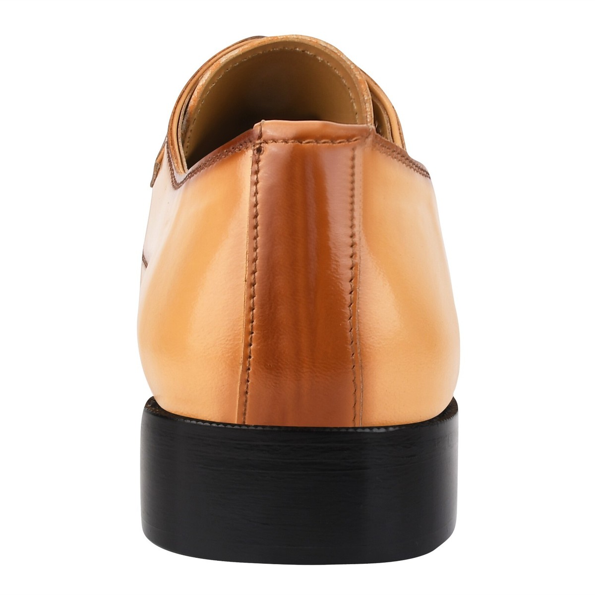 LIBERTYZENO Leather Burnished Toe Buckle style Loafer Monk  display picture 1