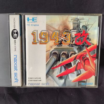 1943 KAI THE BATTLE OF MIDWAY NEC PC Engine TurboGrafx-16 game