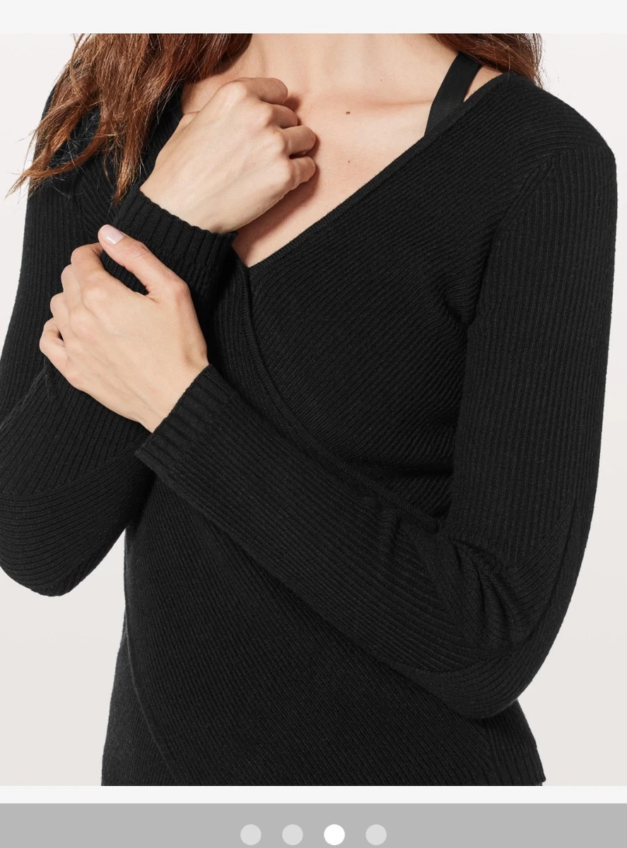 Wrap it back sweater lululemon sale
