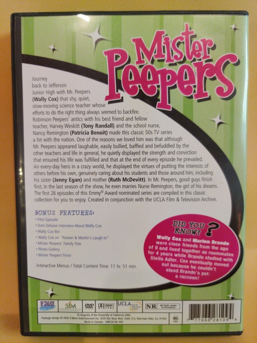 その他 Mister Peepers Season 2 [DVD] MISTER PEEPERS TV SERIES COMPLETE SEASON 2 New Sealed DVD