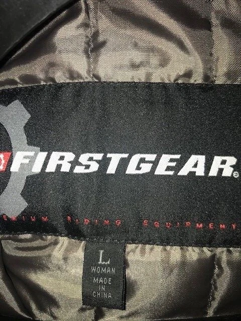 Womens Leather Motorcycle Jacket - Image 2 of 4