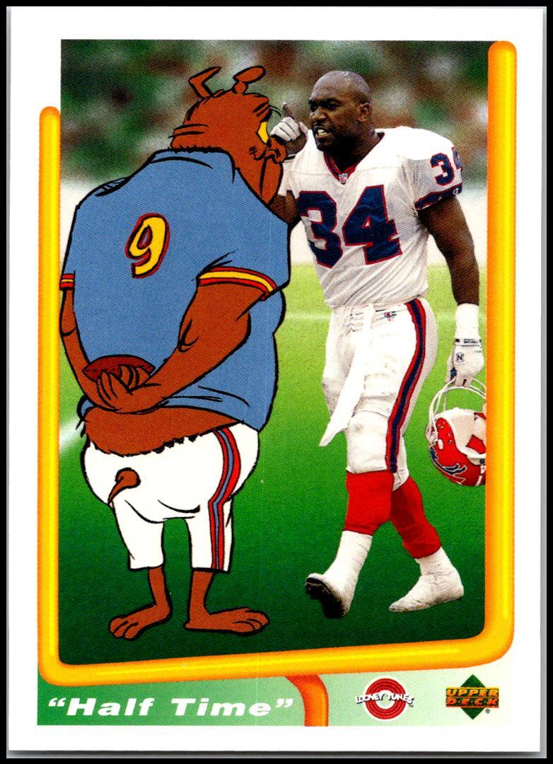 1992 Upper Deck Comic Ball IV #96 Half Time - Thurman Thomas