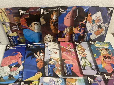 DRAGON BALL Z - 23 Japanese Trading Cards - GOTENKS Boo - Part 27