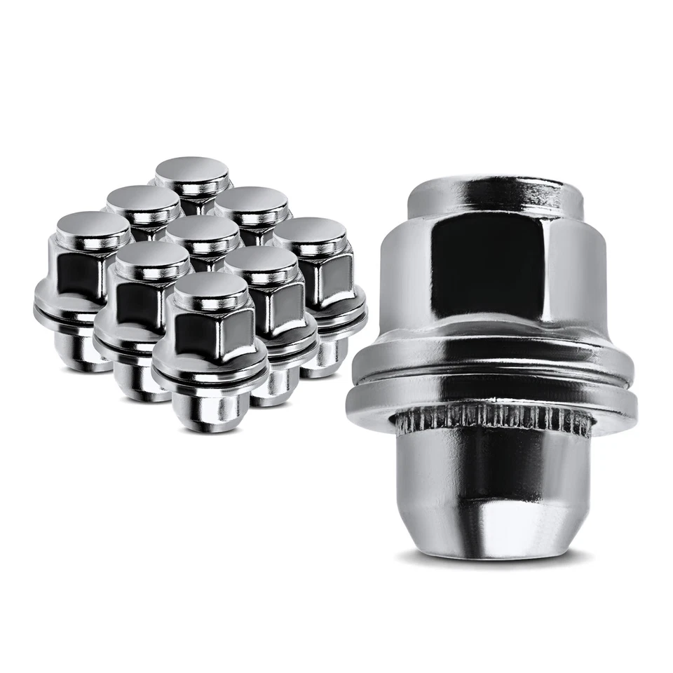 10x M12-1.25 Porca de roda dianteira ou traseira para Nissan Murano Maxima INFINITI QX50 - Imagem 2 de 4