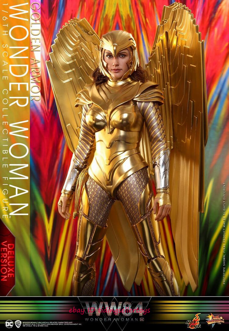 HOTTOYS Wonder Woman Golden Armor WW84 Standard Ver. 1/6 Figure IN