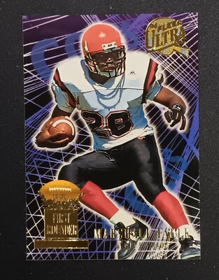 1994 Fleer Ultra First Rounders #4 Marshall Faulk (RC) - San Diego State