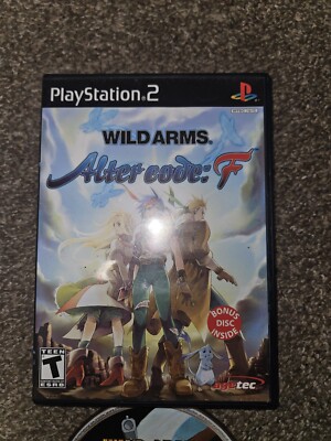 Wild Arms: Alter Code F (Sony PlayStation 2 PS2, 2005) DVD