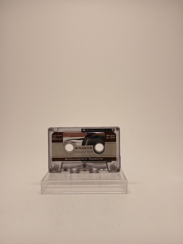 Sanyo Endless Tape EL-30A | 30 Seconds Total Cycle Time | Announcement Cassette - Foto 2 di 3
