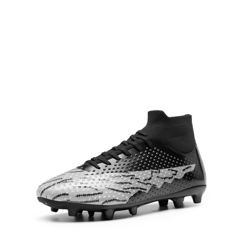 Mens Soccer Shoes High Top Soccer Cleats Indoor Outdoor School Football Shoes - Picture 5 of 14
