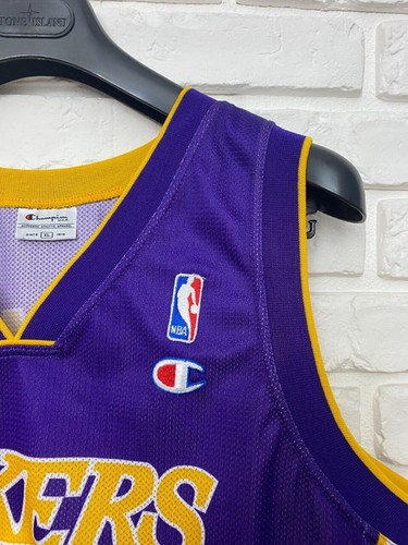 Rare Los Angeles La Lakers NBA Champion 8 Bryant Suit Jersey Shorts Purple Sz XL - Picture 2 of 16