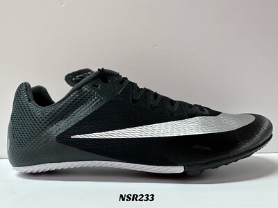 Nike Zoom Rival Sprint Track Spikes Black Silver DC8753-001 Men\'s Size 9.5 Nike Zoom Rival Sprint Track Shoes Spikes Men main image 2