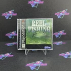 Reel Fishing PS1 PlayStation 1 + Reg Card - Complete CIB