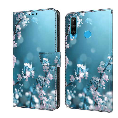 Painted Flip Card Wallet Stand Phone Case For Huawei Y5 Y6 Y7 2018 Honor 7A 8A - Picture 12 of 32