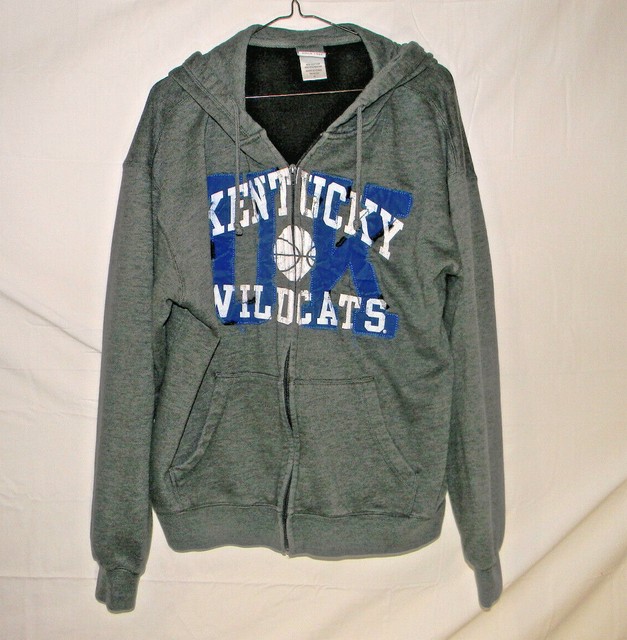 Download University of Kentucky UK Wildcat Gray Zip Hoodie ...