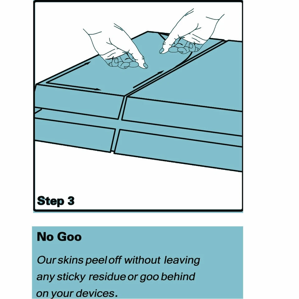 Skin Decal Wrap For PS4 PRO Playstation 4 Pro Console +2 Controller Stickers - Image 4 of 4