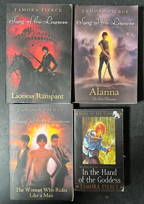 Complete Series Set SONG OF THE LIONESS 1-4 Tamora Pierce