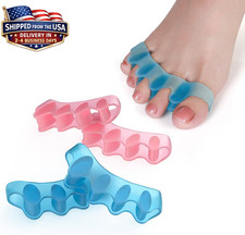 4 Pcs Toe Separator,Bunion Corrector for Women Men Toe Spacers to Correct Bunion