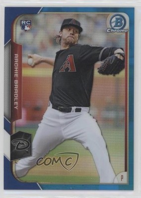 2015 Bowman Chrome Blue Refractor 107/150 Archie Bradley #190 Rookie RC 0i21