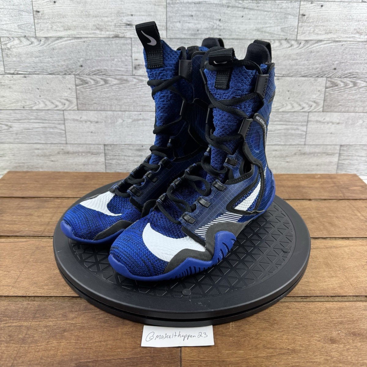 Nike HyperKO 2 Royal Blue Black Boxing Shoes CI2953-401 Men Size 5