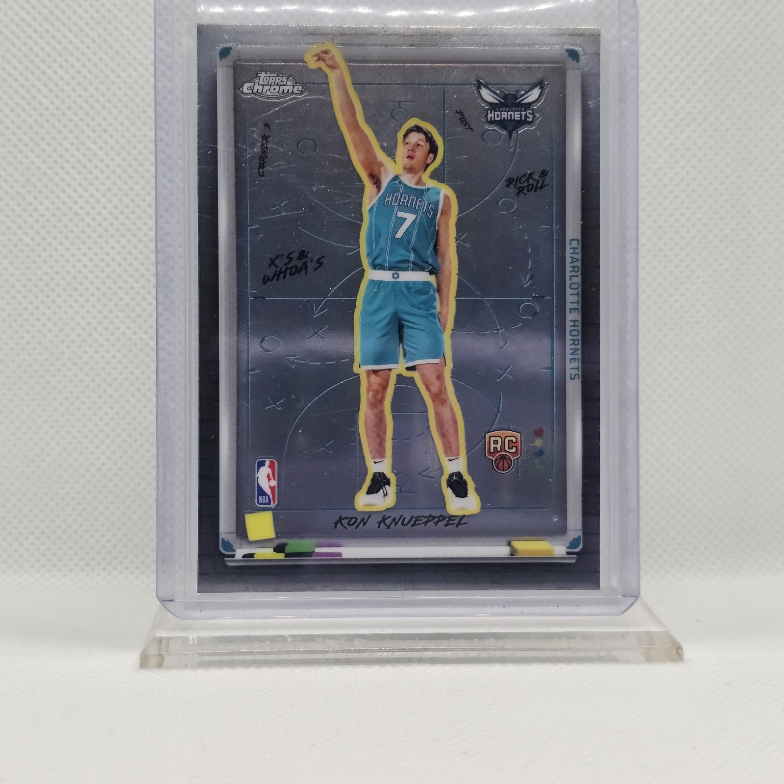 2025-26 Topps Chrome Kon Knueppel #XW-10 X's & Whoa's RC Rookie