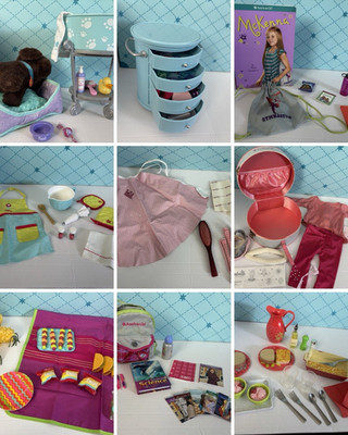 Huge American Girl Doll Our Generation Pleasant Company Lot - READ DISC.