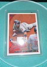 2010 Topps Update Series - Carlos Santana #US-330 (RC)