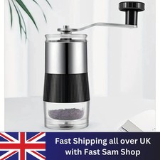 Hand Manual Coffee Grinder Ceramic Burrs Portable Travel Coffee Bean Grinder UK