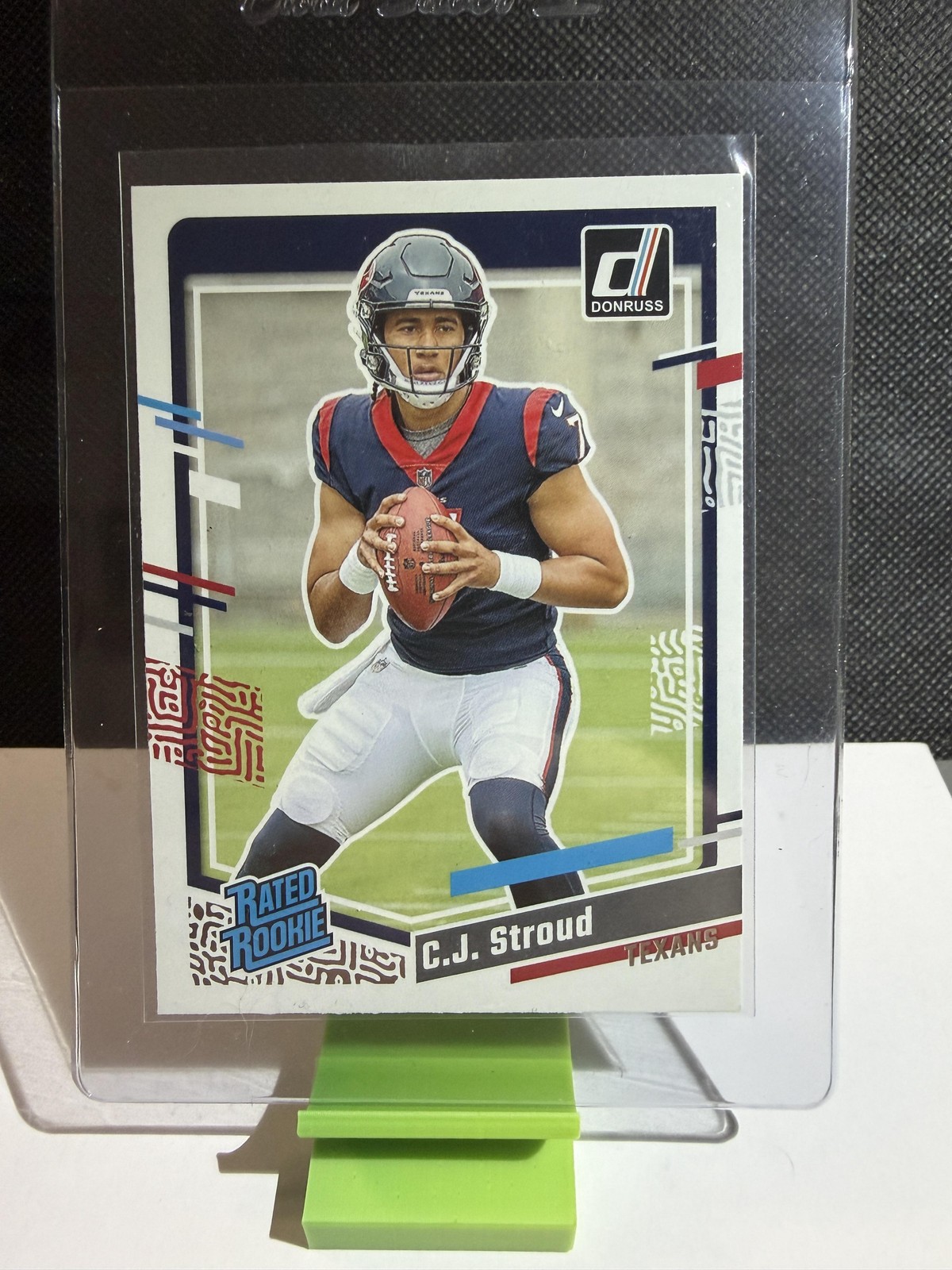 2023 Donruss #339 C.J. Stroud Press Proof Yellow