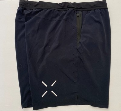 Ten Thousand Shorts Men's L Navy Interval 7'' Inseam Gym Performance Workout