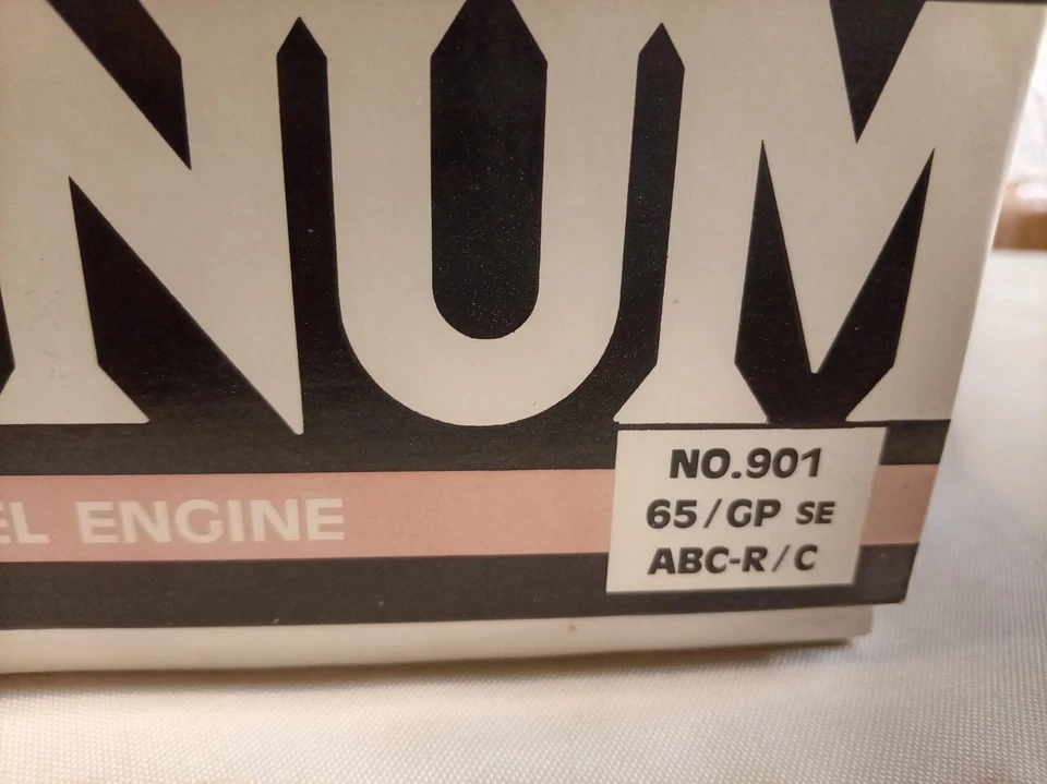 New in Box Magnum GP 65 SE ABC R/C Airplane Glow Engine 2-Stroke NOS Model 901 - Image 2 of 4