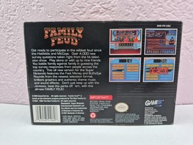 Family Feud for the Super Nintendo NES CIB