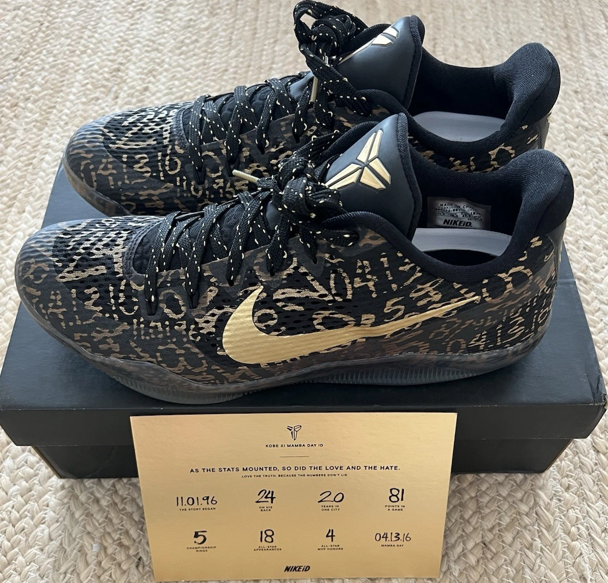 Nike Kobe 11 iD Mamba Day for Sale | Authenticity Guaranteed | eBay