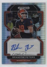 2023 Panini Prizm Draft Picks 2022 Update Hyper Brandon Peters #RA-BPE Auto 1o8k