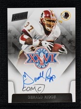 2021 Panini Elements 2015 Super Bowl Signatures Gerald Riggs Auto 0d44