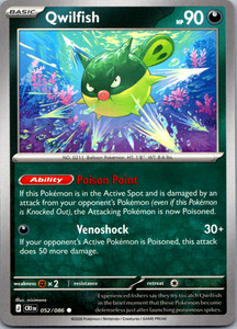 Qwilfish 052/086 Chaos Rising Common