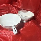 Imperial China Whitney Tea Cup White Gray Scroll Pattern China MPN 5971 set of 2 — photo 3