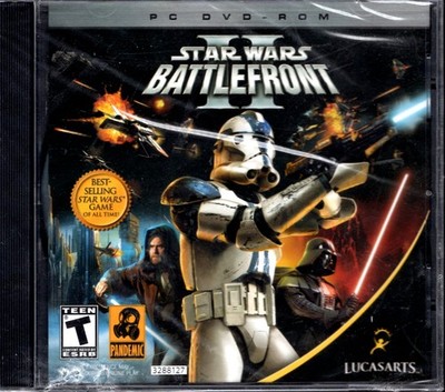 Star Wars Battlefront II (2) PC DVD-ROM LucasArts ESRB T Complete Sealed