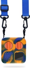 Travel Jacket Compatible with Yoto Mini Player 2024, Blue-Orange