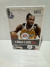 NBA Live 08 Nintendo Wii CIB Complete w/ Manual Disc EA Sports Gilbert Arenas