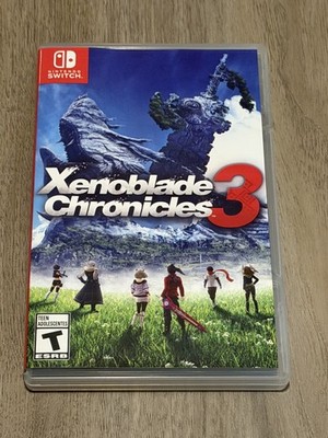Xenoblade Chronicles 3 Nintendo Switch Game Card w/ Case