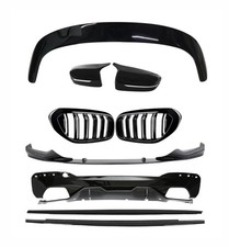 BMW 5ER G31 KOMBI TOURING HECKDIFFUSOR FRONTLIPPE BODY KIT GITTER SPIEGEL